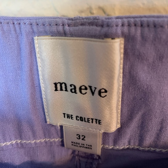 NWT Maeve Colette Lavender Wide Leg Pants - Picture 3 of 4